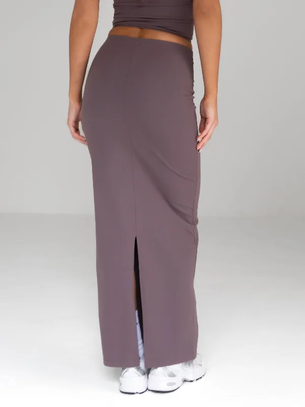 Alessia Maxi Skirt - Mocha